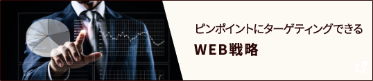 ピンポイントにターゲティングできるＷＥＢ戦略