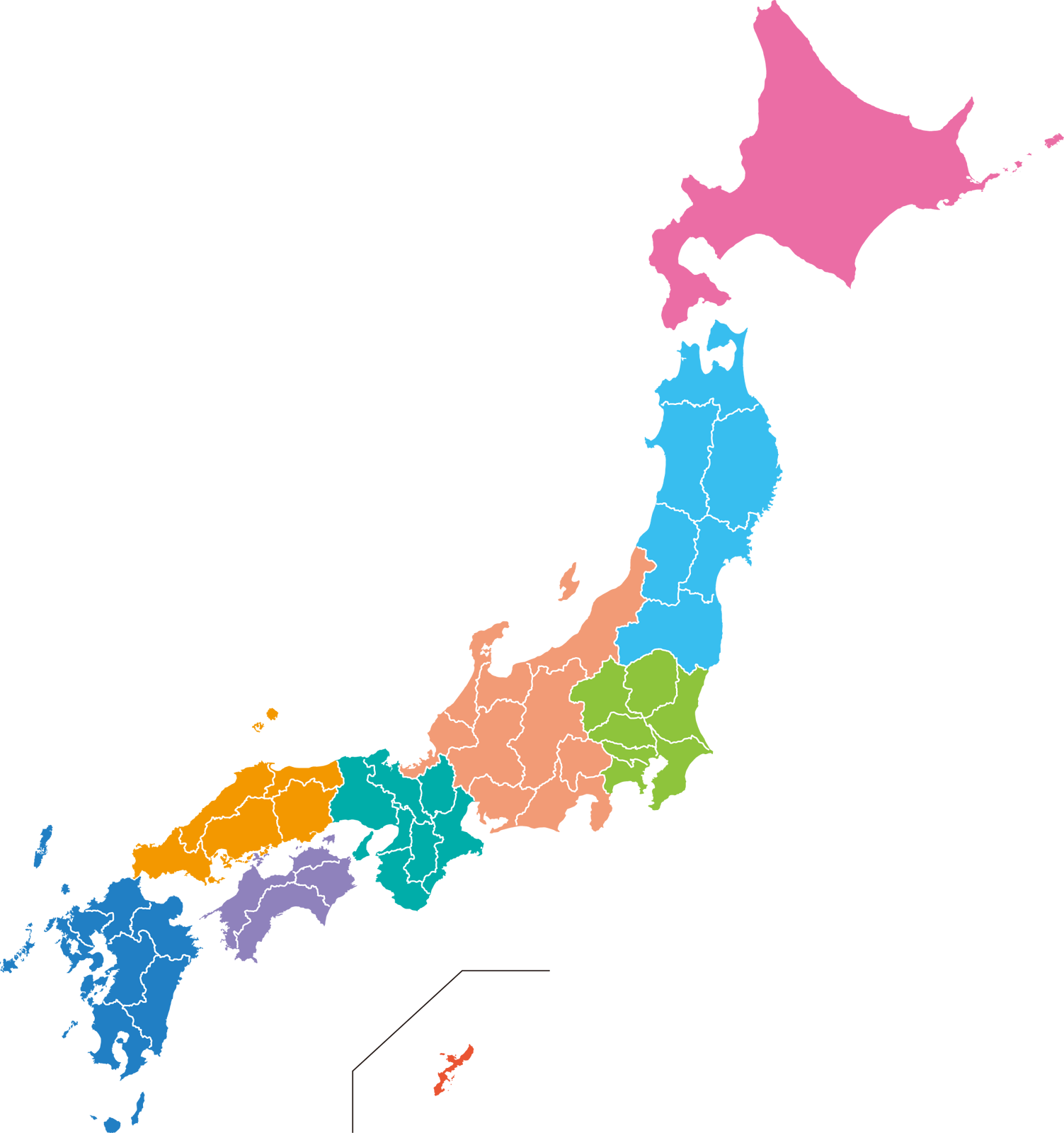 日本地図